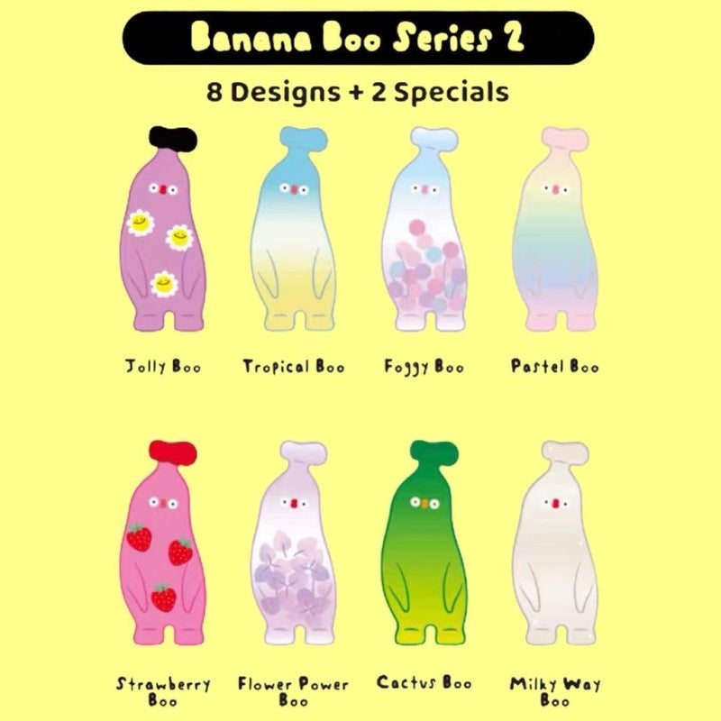Banana Boo Warm Fuzzy Blind Box Series by CJOY x Flabjacks