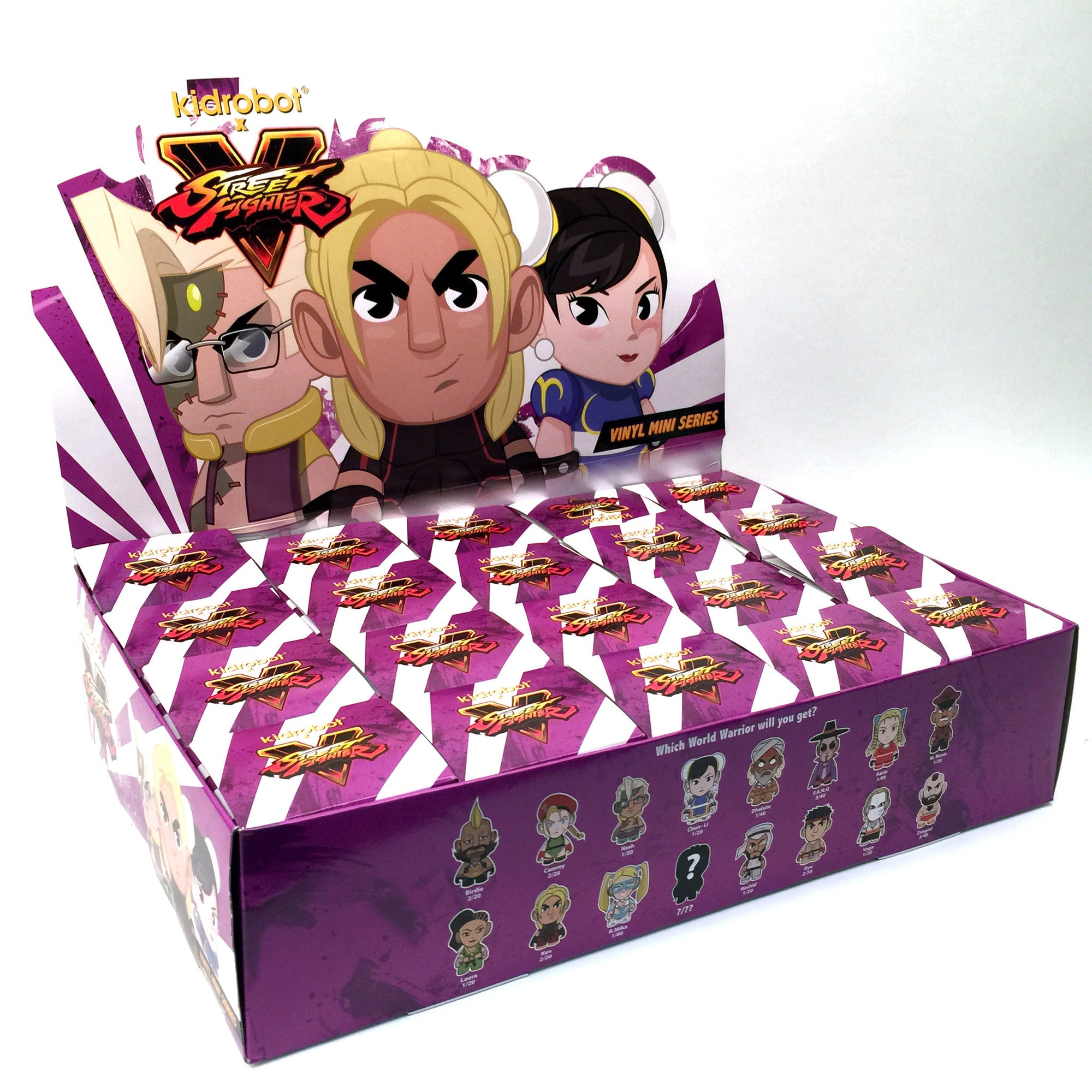 Street Fighter V Blind Box Mini Series By Kidrobot x Capcom - Mindzai  - 10