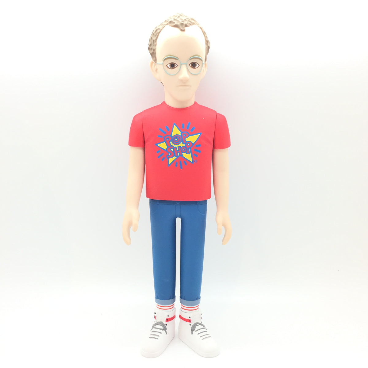 Keith Haring Designer Con Pop Shop Edition Vinyl Collectible Doll by Medicom Toy