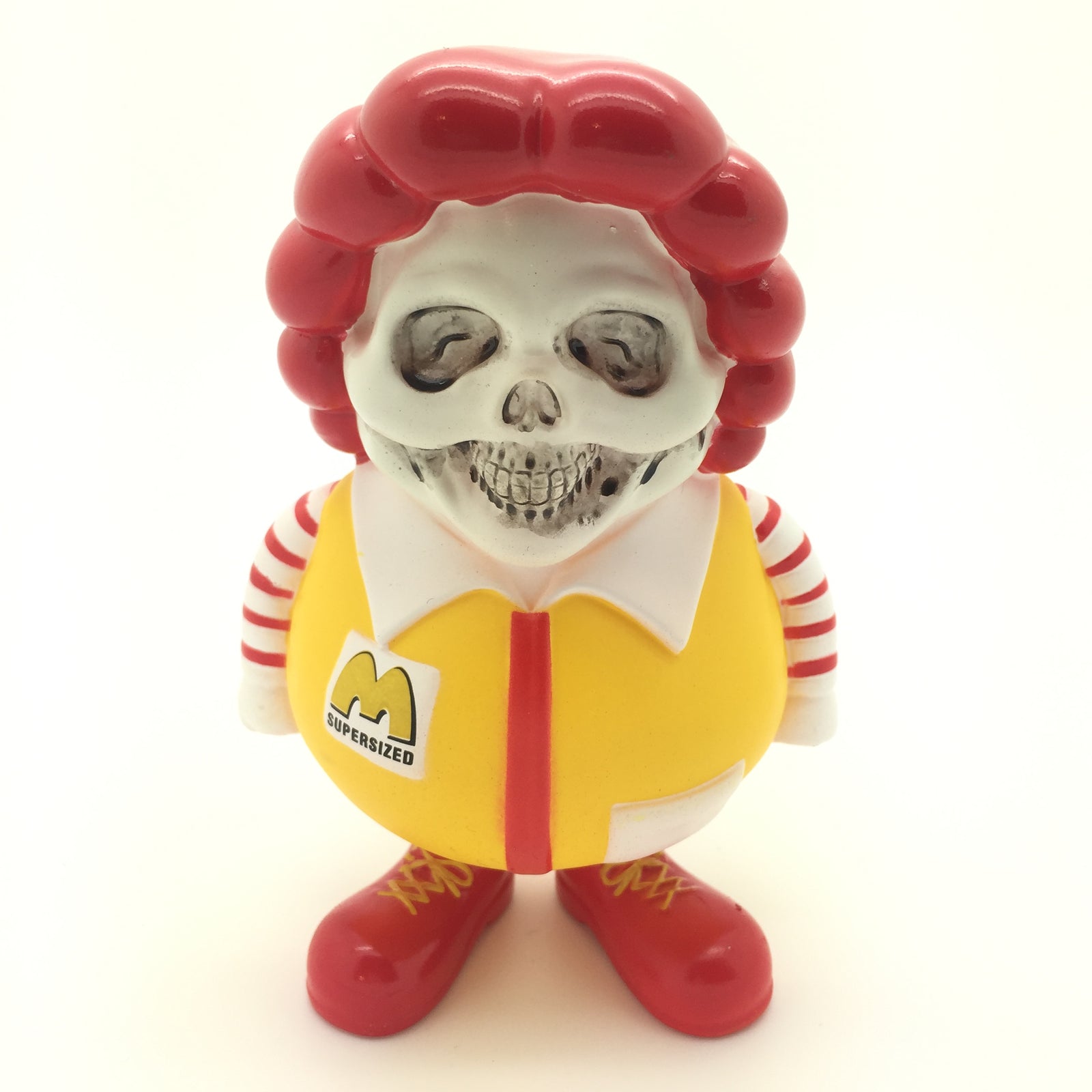 Popaganda by Ron English x Secret Base - Mc Supersized Skull Face Version