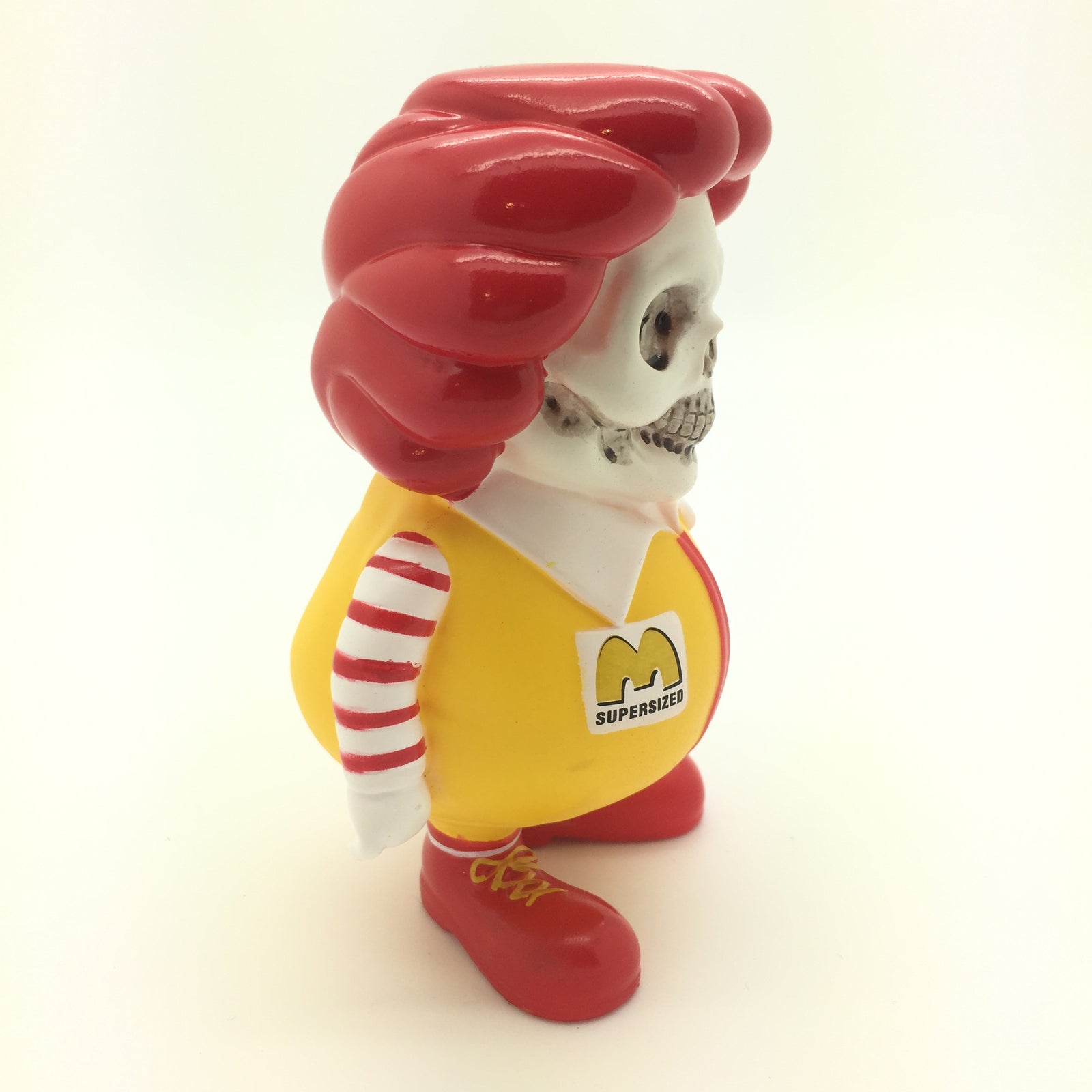 Popaganda by Ron English x Secret Base - Mc Supersized Skull Face Version