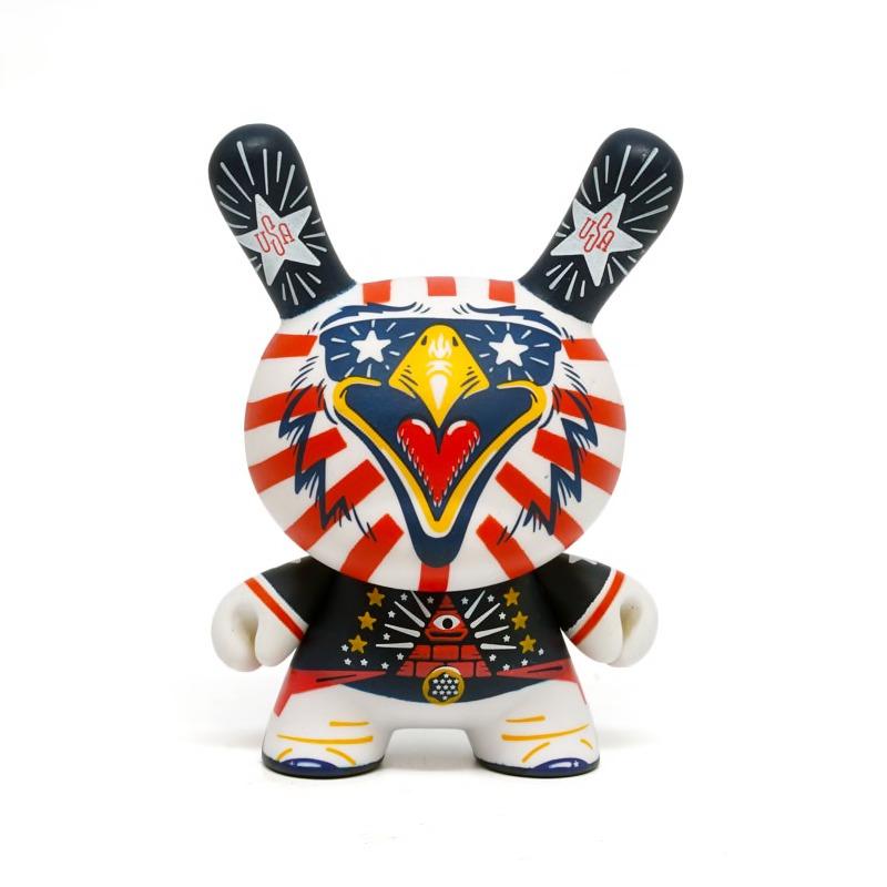 Indie Eagle 3-Inch Dunny by Kris Kronk x Kidrobot