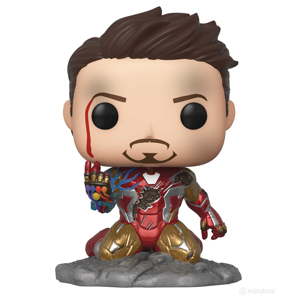 I Am Iron Man Marvel Avengers End Game GID PX Exclusive POP! by Funko