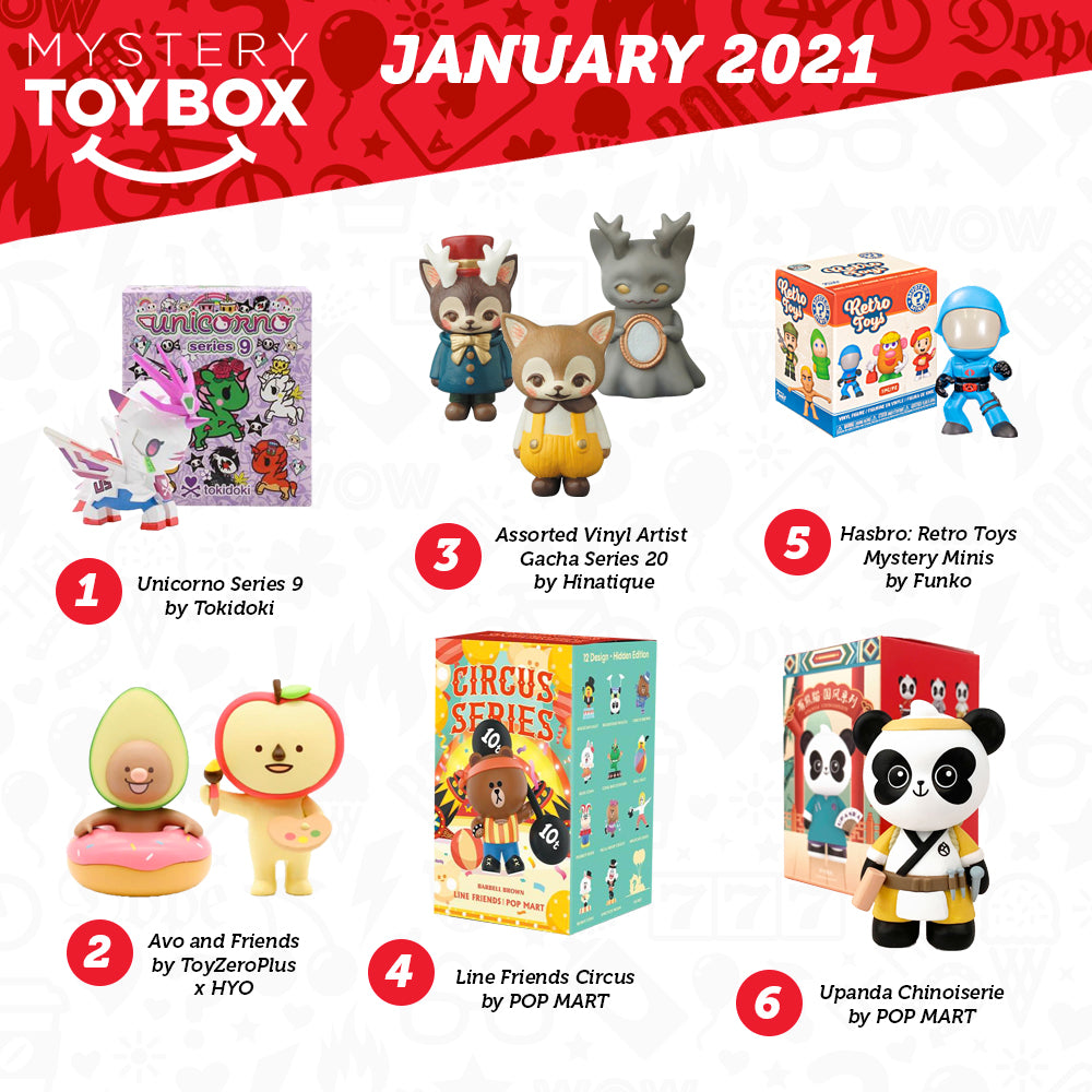 Mystery Toy Box Subscription - 6 Month Plan