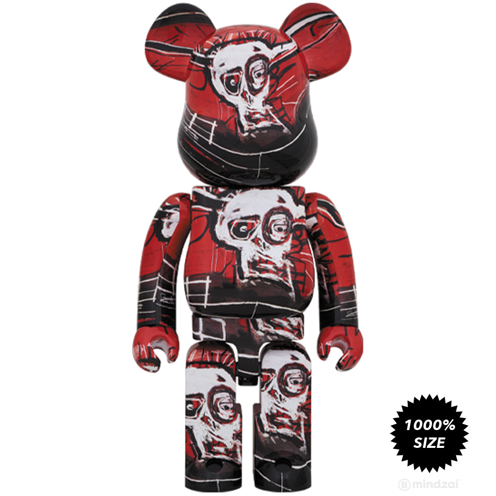 Jean-Michel Basquiat #5 1000% Bearbrick by Medicom Toy