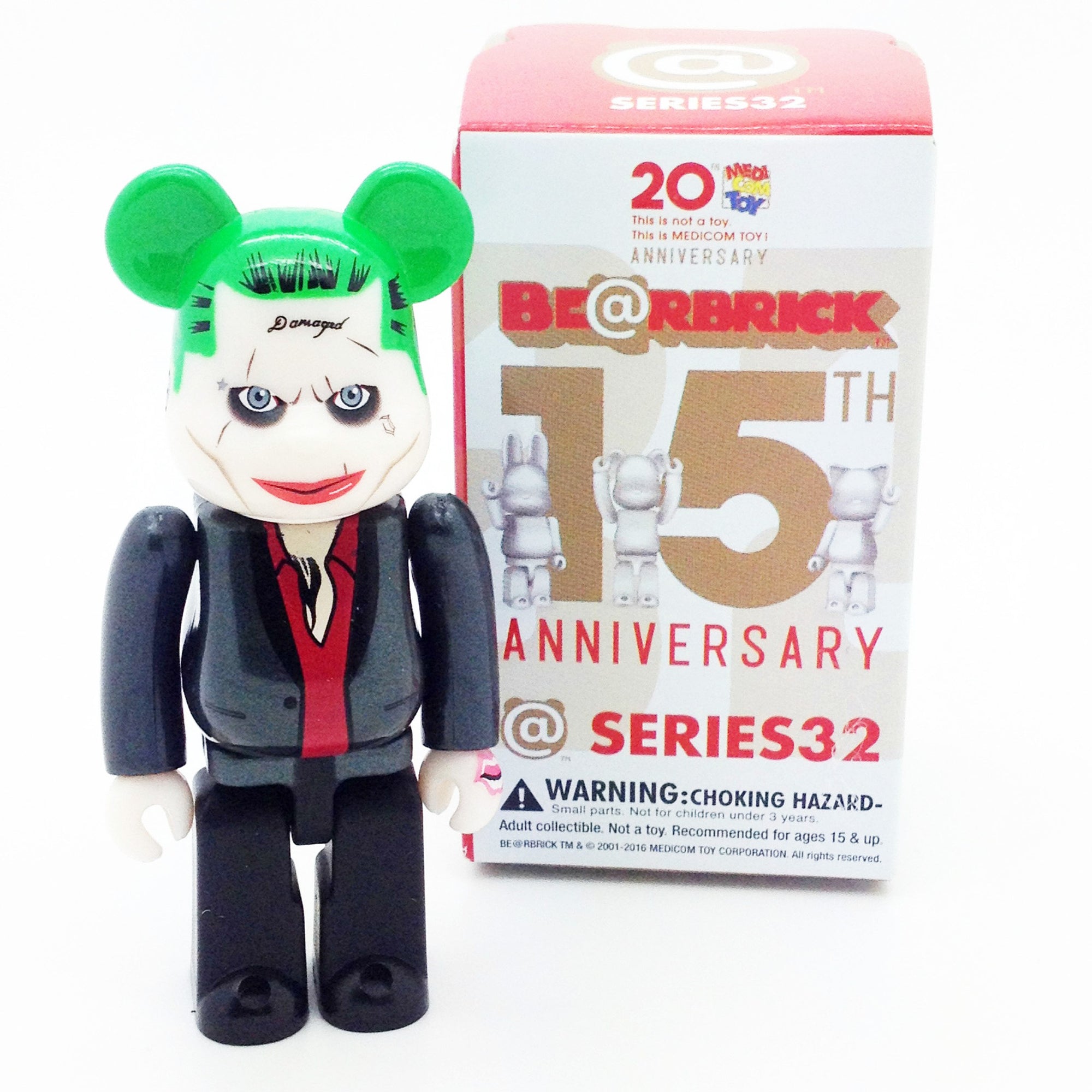 Bearbrick Series 32 -  Suicide Squad: Joker (Villain) - Mindzai  - 3