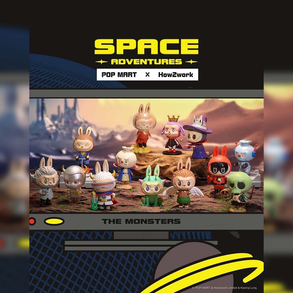 The Monsters Space AdventuresシリーズアソートBOX The Monsters Space Adventures Blind Box Series by Kasing