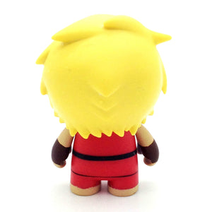 Street Fighter x Kidrobot Minifigures Series 1 - Ken (Red) - Mindzai  - 2