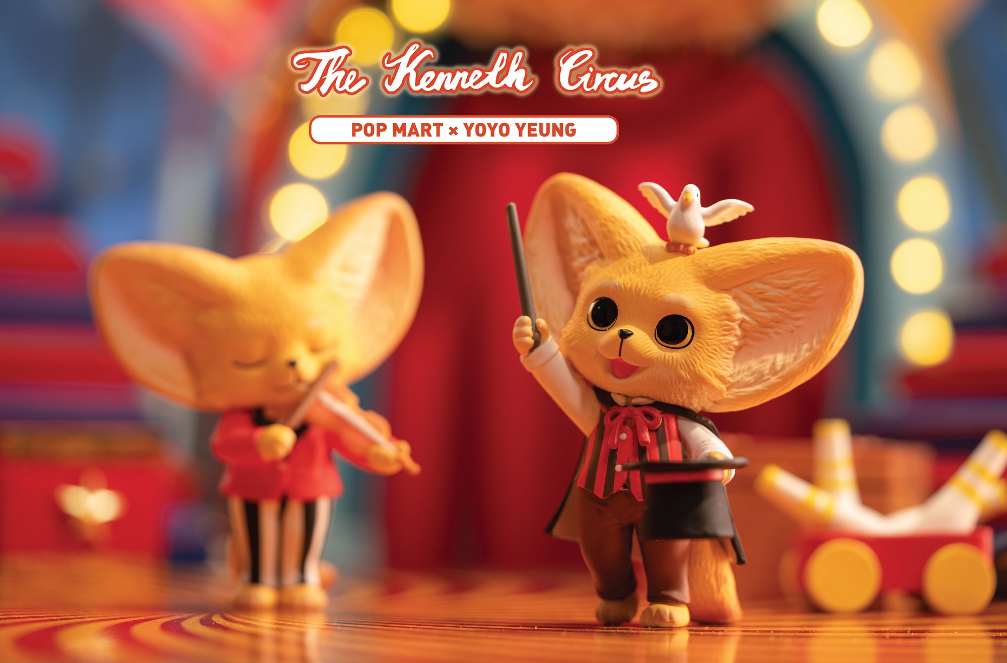 Kenneth Circus Blind Box Series by Yoyo Yeung x POP MART