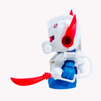 Bot Mini Dam Gun White by Kidrobot - Mindzai  - 1