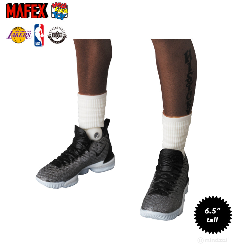 Lebron James Los Angeles Lakers Mafex 6.5-Inch Toy Figure by