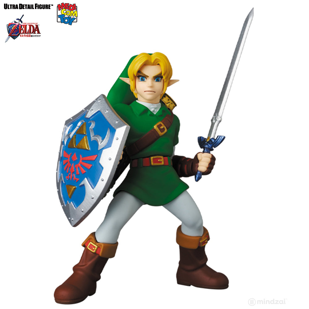 Link The Ocarina Of Time The Legend of Zelda UDF Toy by Nintendo x Medicom Toy