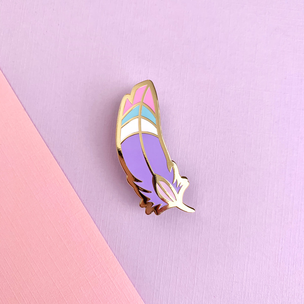Zelda&#39;s Loftwing Feather Enamel Pin by Shumi Collective