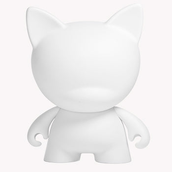 DIY Trikky 7" White Edition by kidrobot - Mindzai  - 2