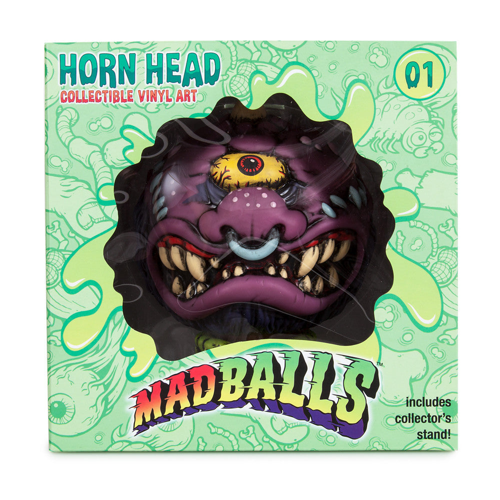 Mad Balls x Kidrobot Horn Head Medium Figure - Mindzai  - 7
