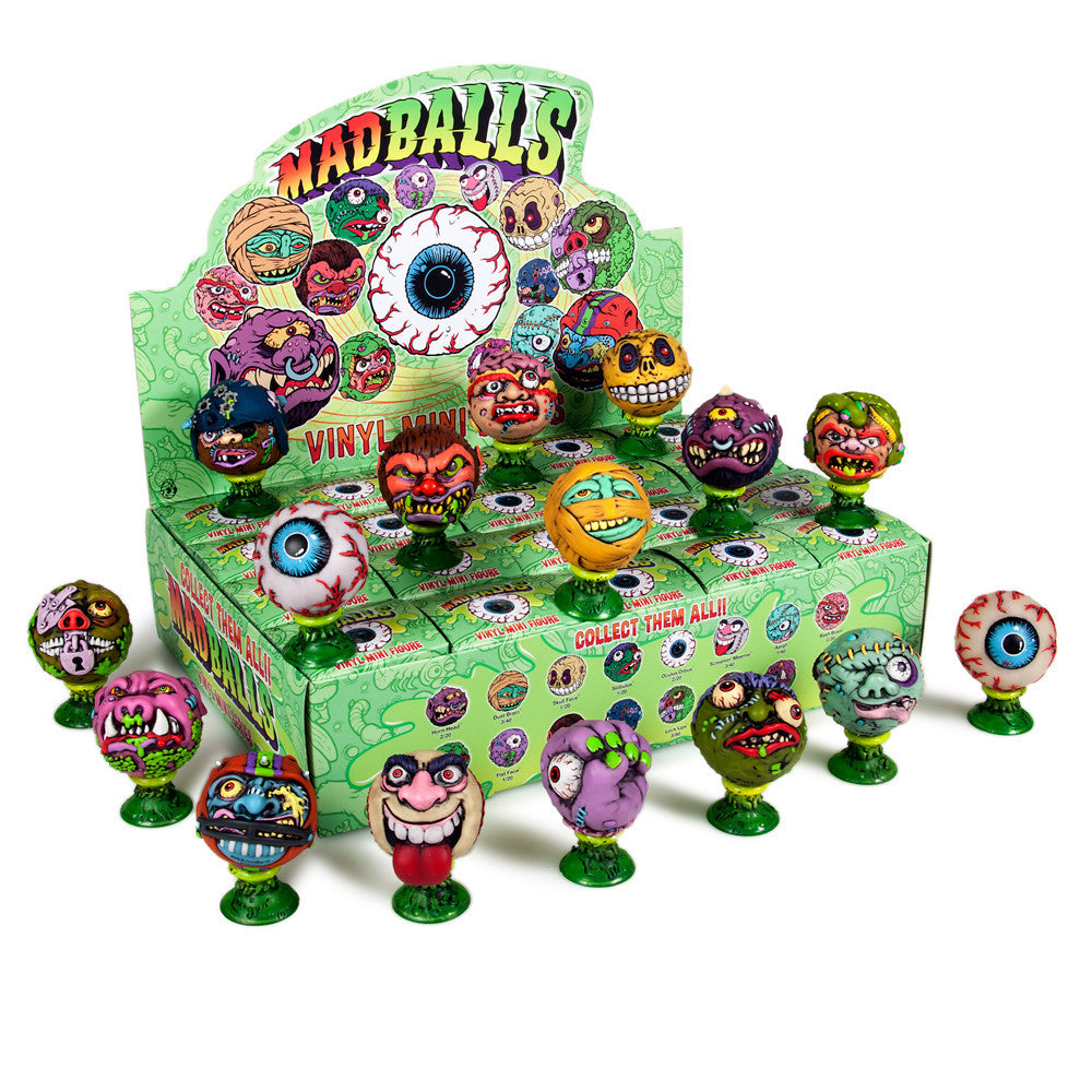 Mad Balls Vinyl Mini Series Blind Box by Kidrobot - Mindzai  - 1