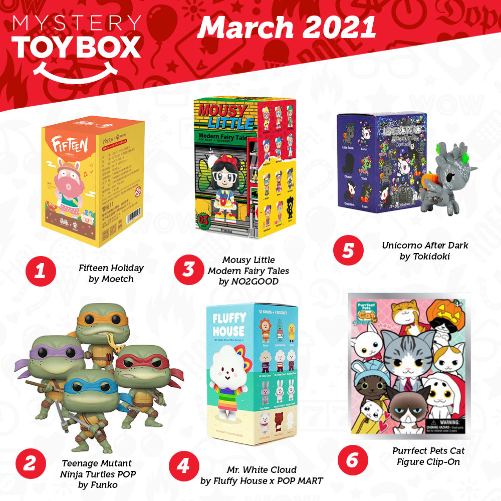 Mystery Toy Box Subscription - 6 Month Plan