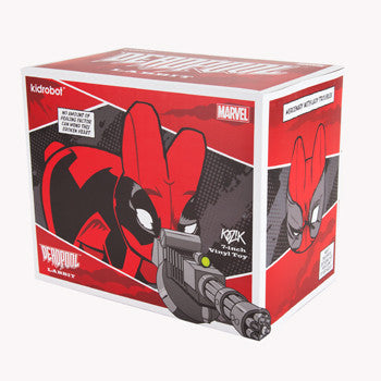 Marvel Labbit Deadpool 7-inch Figure by kidrobot - Mindzai  - 6