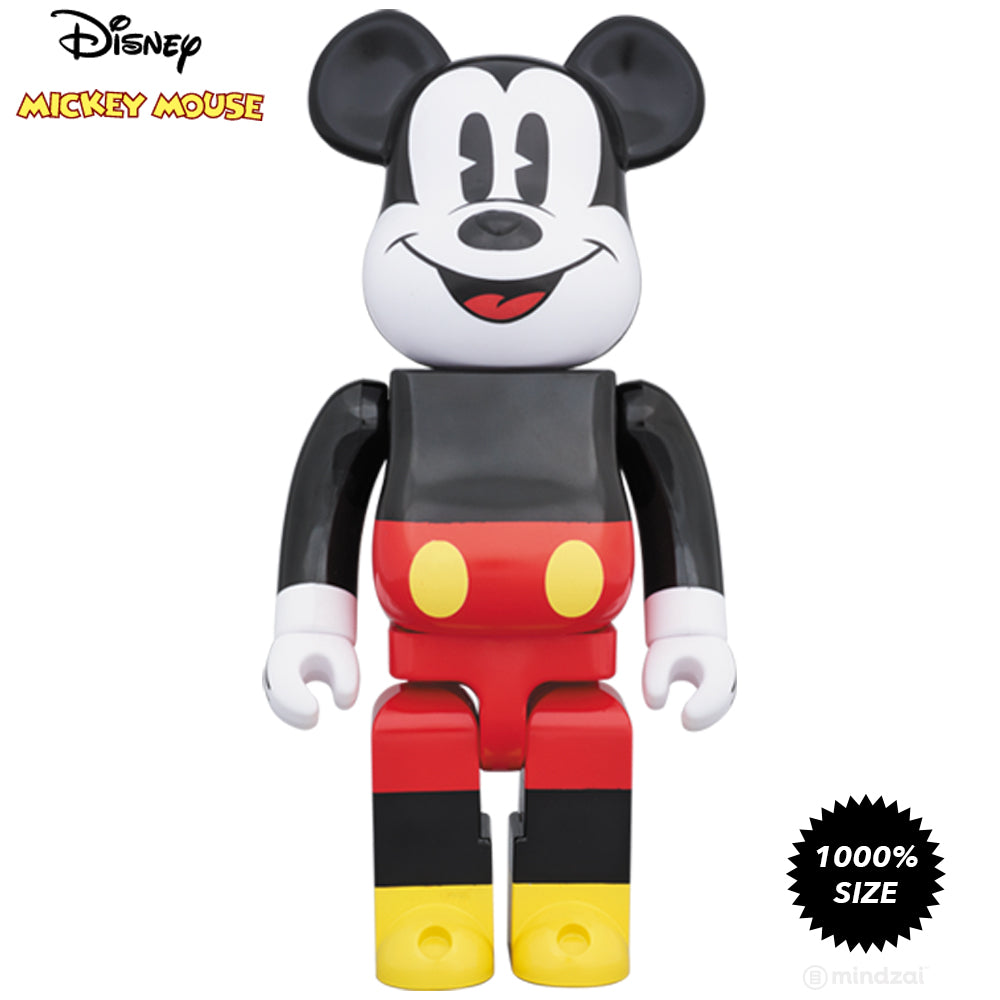 公式サイト Medicom by Bearbrick 1000% Mouse Mickey Disney Toy Mindzai - その他