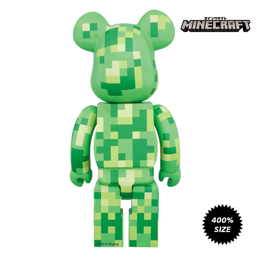 Minecraft Creeper 400% Bearbrick - Pre-order - Mindzai  - 2
