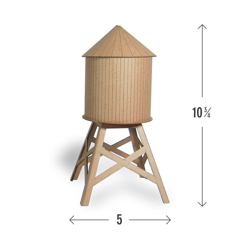 Boundless Brooklyn Model Water Tower Kit: The Mini - Mindzai  - 1