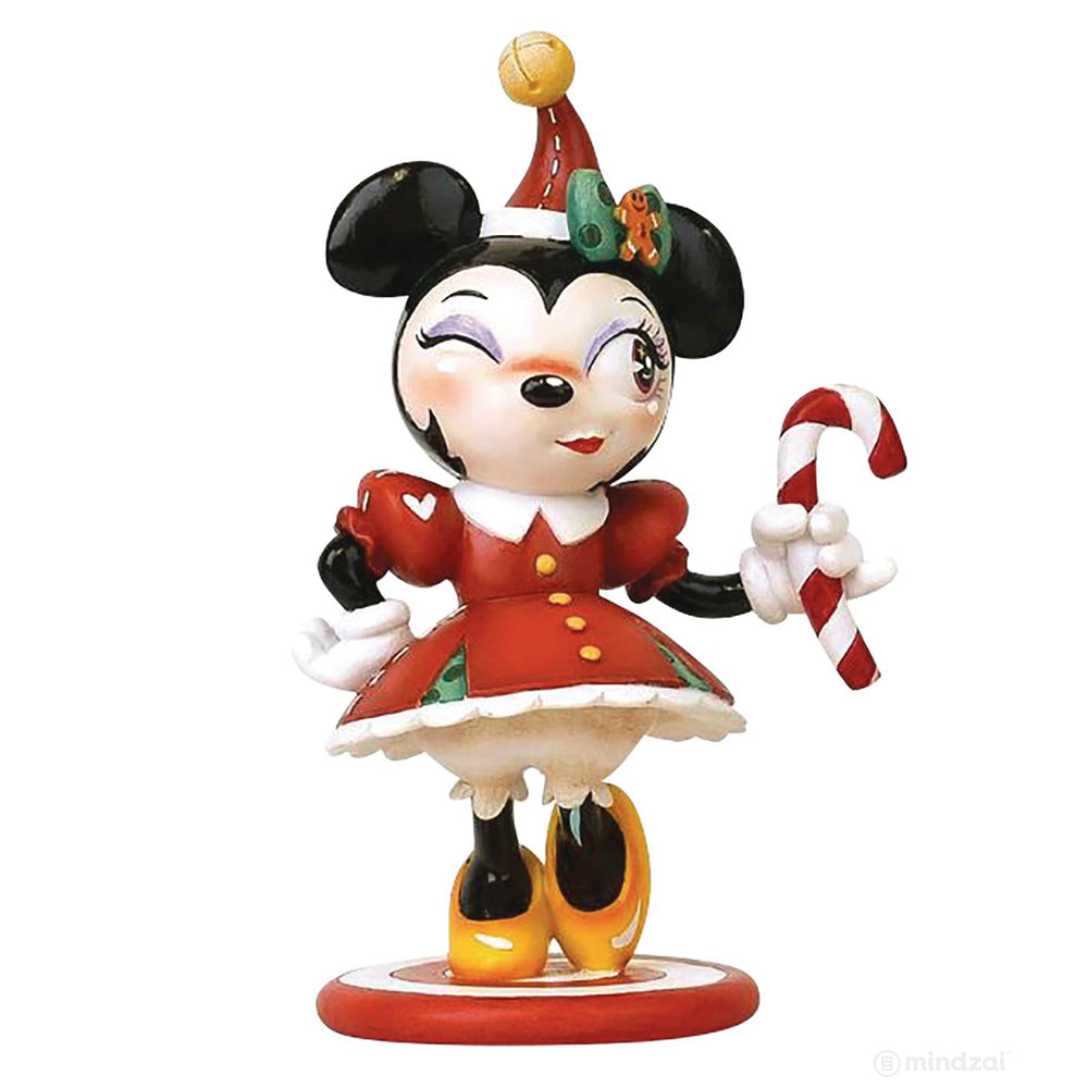 Christmas Minnie Mouse Art Toy Figure by Miss Mindy