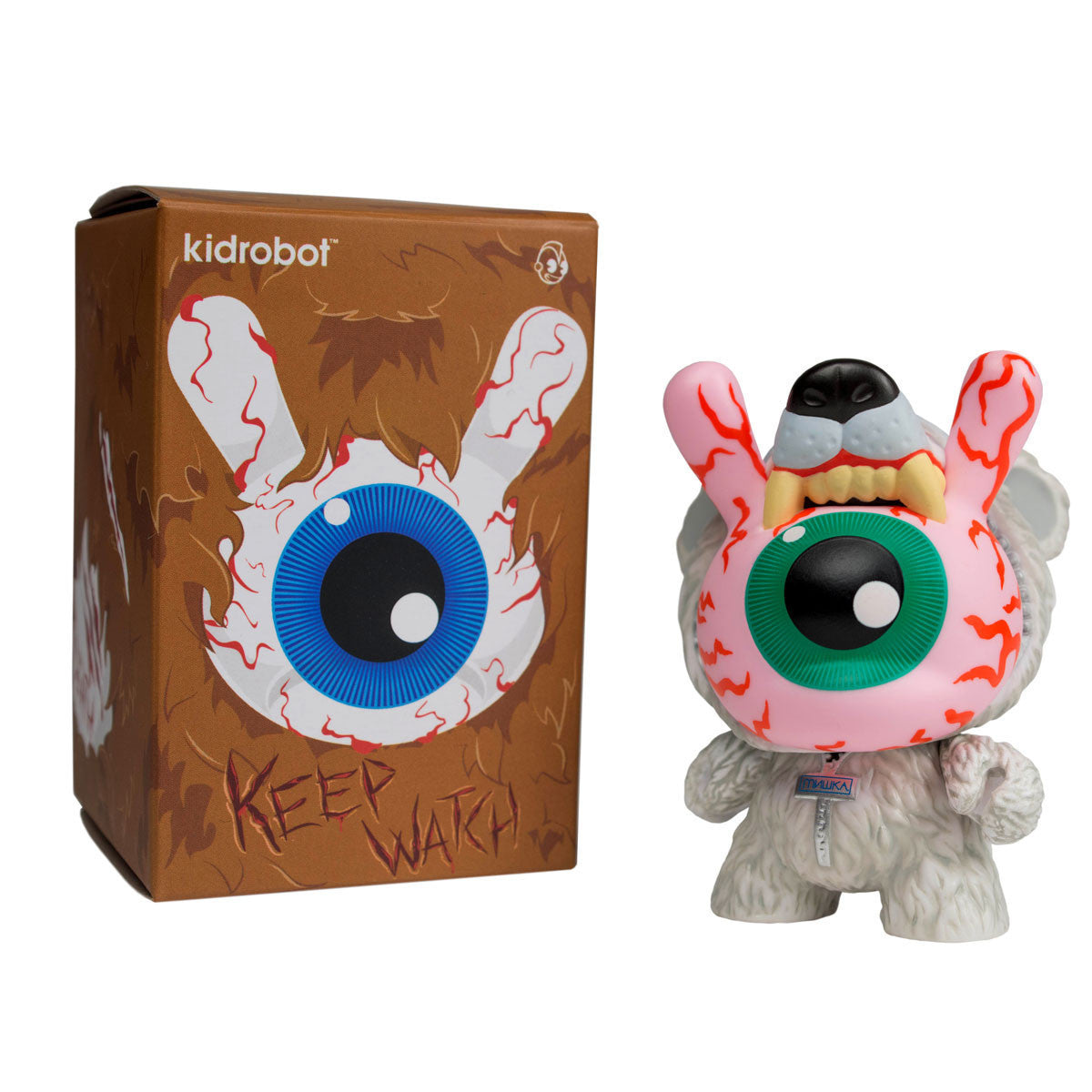 Bad News Dunny Polar Edition 3 inch by Kidrobot x Mishka - Mindzai  - 1