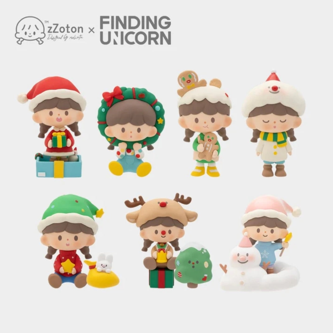 Molinta Christmas Holiday Blind Box Series by Molinta x Finding Unicorn