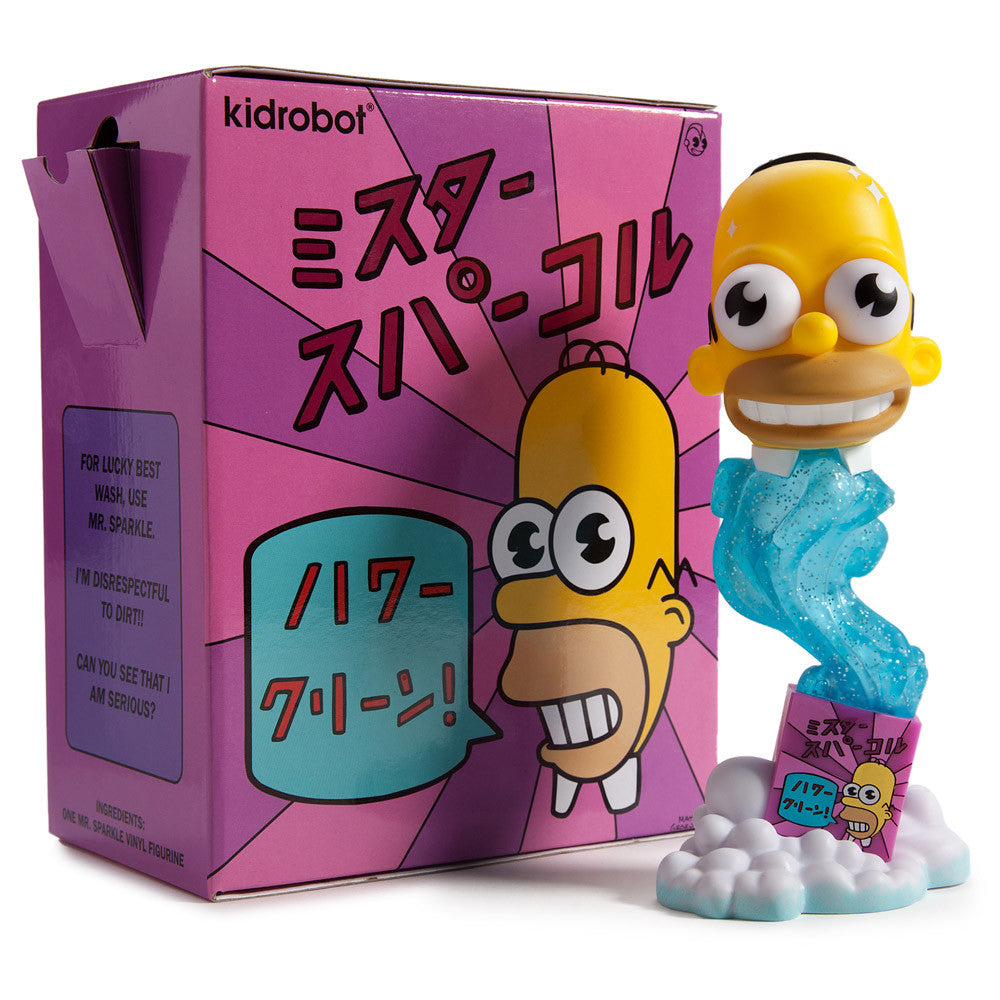 Mr. Sparkle Toy Figure by Kidrobot x The Simpsons - Pre-order - Mindzai  - 1