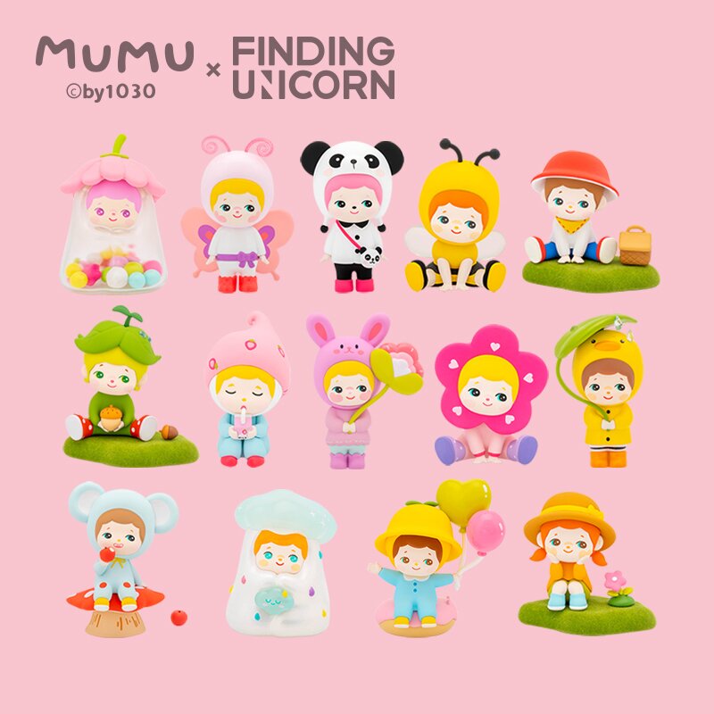 Mumu Spring Outing Blind Box by 1030 x Finding Unicorn