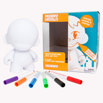 DIY Munny 7-inch with Reuseable Wipe-off Markers - Mindzai  - 1