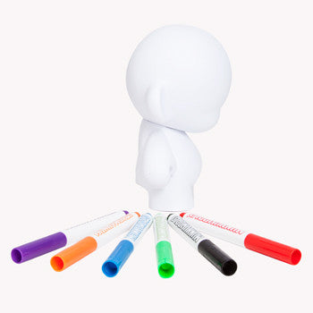 DIY Munny 7-inch with Reuseable Wipe-off Markers - Mindzai  - 2