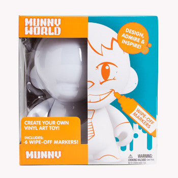 DIY Munny 7-inch with Reuseable Wipe-off Markers - Mindzai  - 7