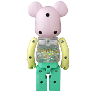 My First Bearbrick Baby Pink Super Metal Alloy 200% Bearbrick - Mindzai  - 2