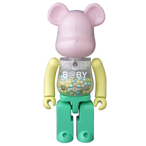 My First Bearbrick Baby Pink Super Metal Alloy 200% Bearbrick - Mindzai  - 1