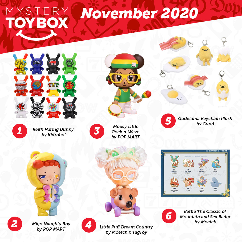 Mystery Toy Box Subscription - 6 Month Plan