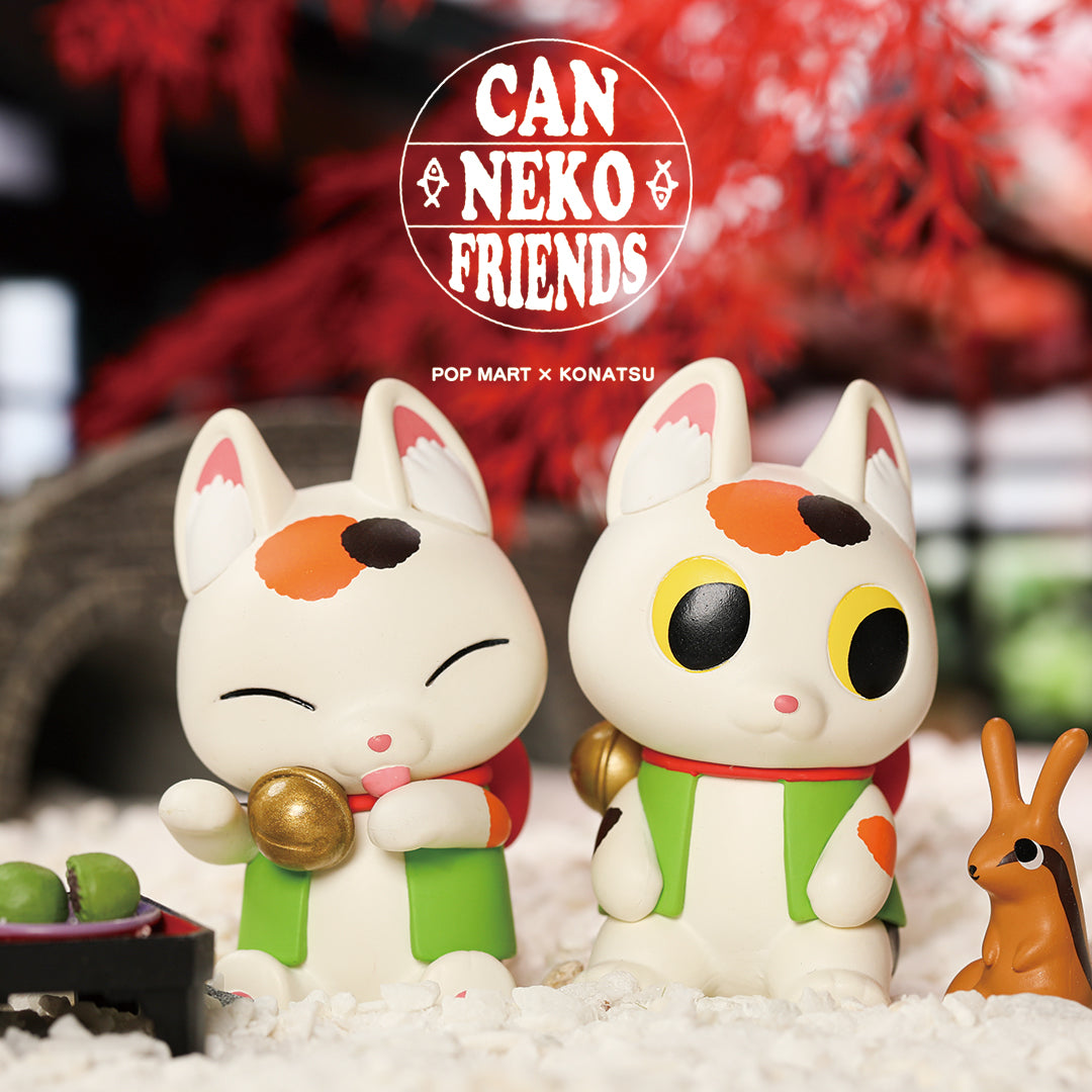 CanNeko Friends Blind Box Toy Series by Konatsu x POP MART