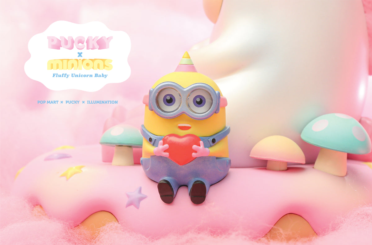 Fluffy Unicorn Baby by Pucky x Minions x POP MART