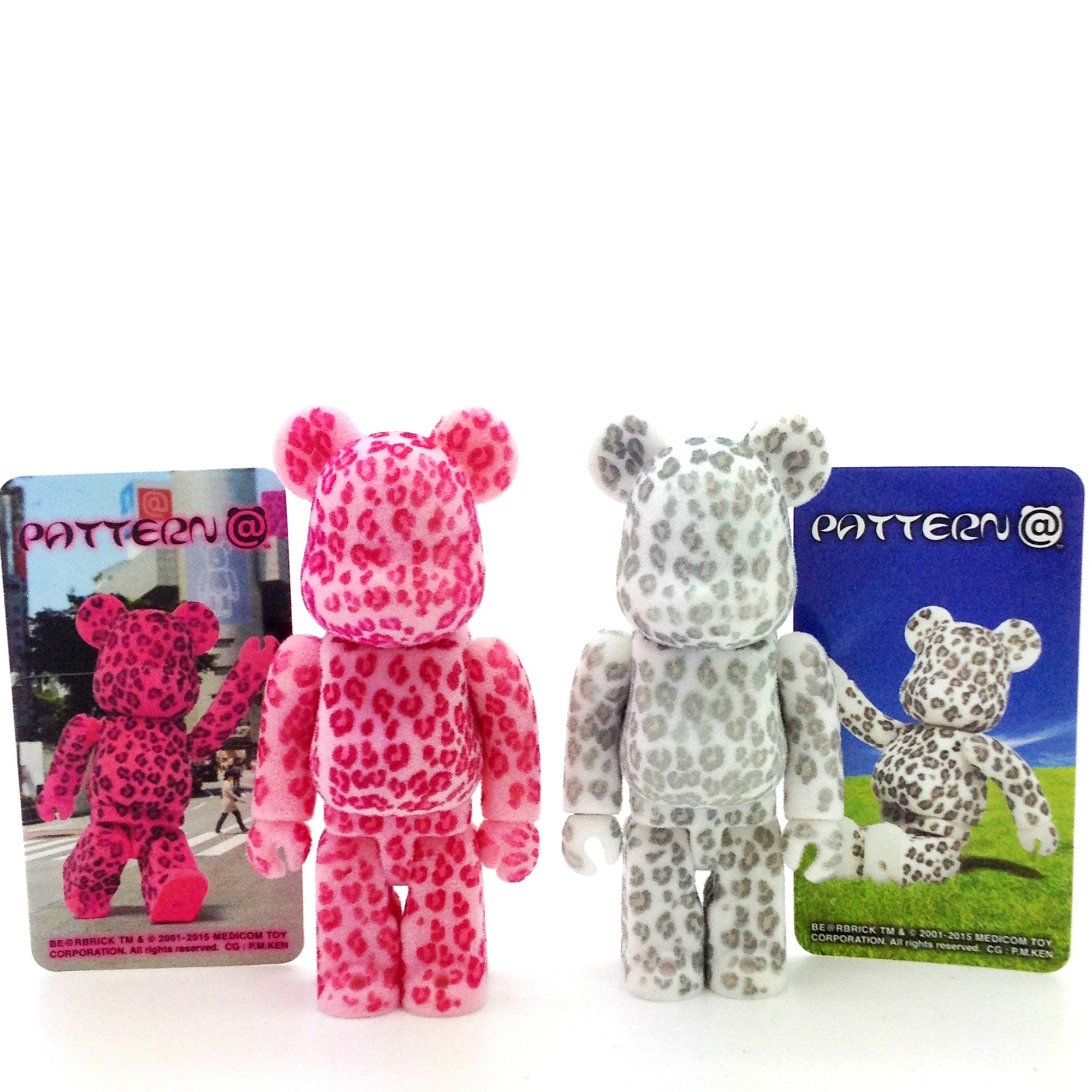 Bearbrick Series 30 - Pink Leopard and Grey Leopard (Secret Pattern) - Mindzai  - 1