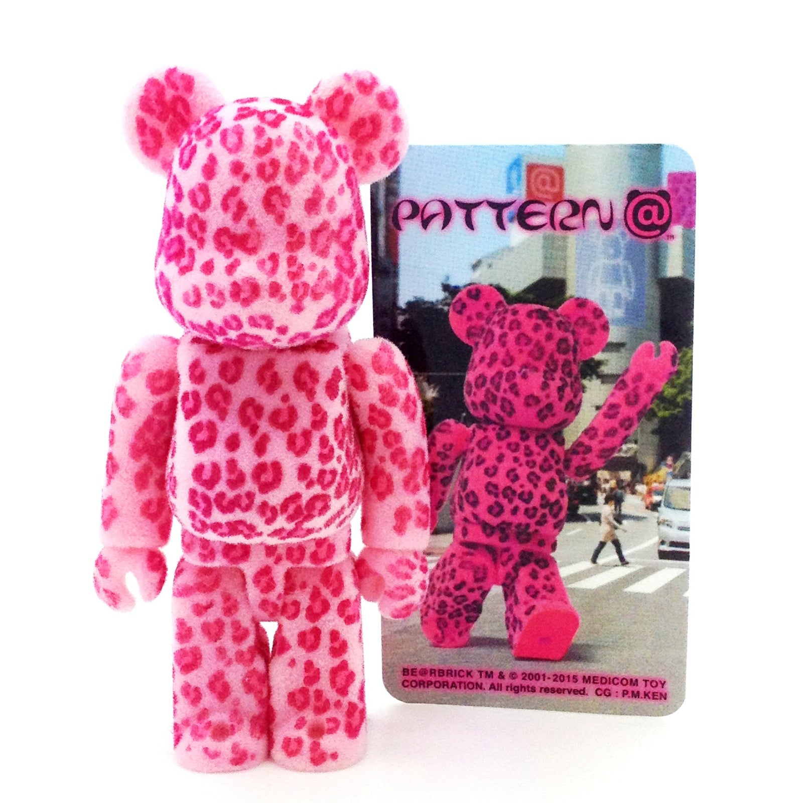 Bearbrick Series 30 - Pink Leopard (Pattern) - Mindzai  - 1