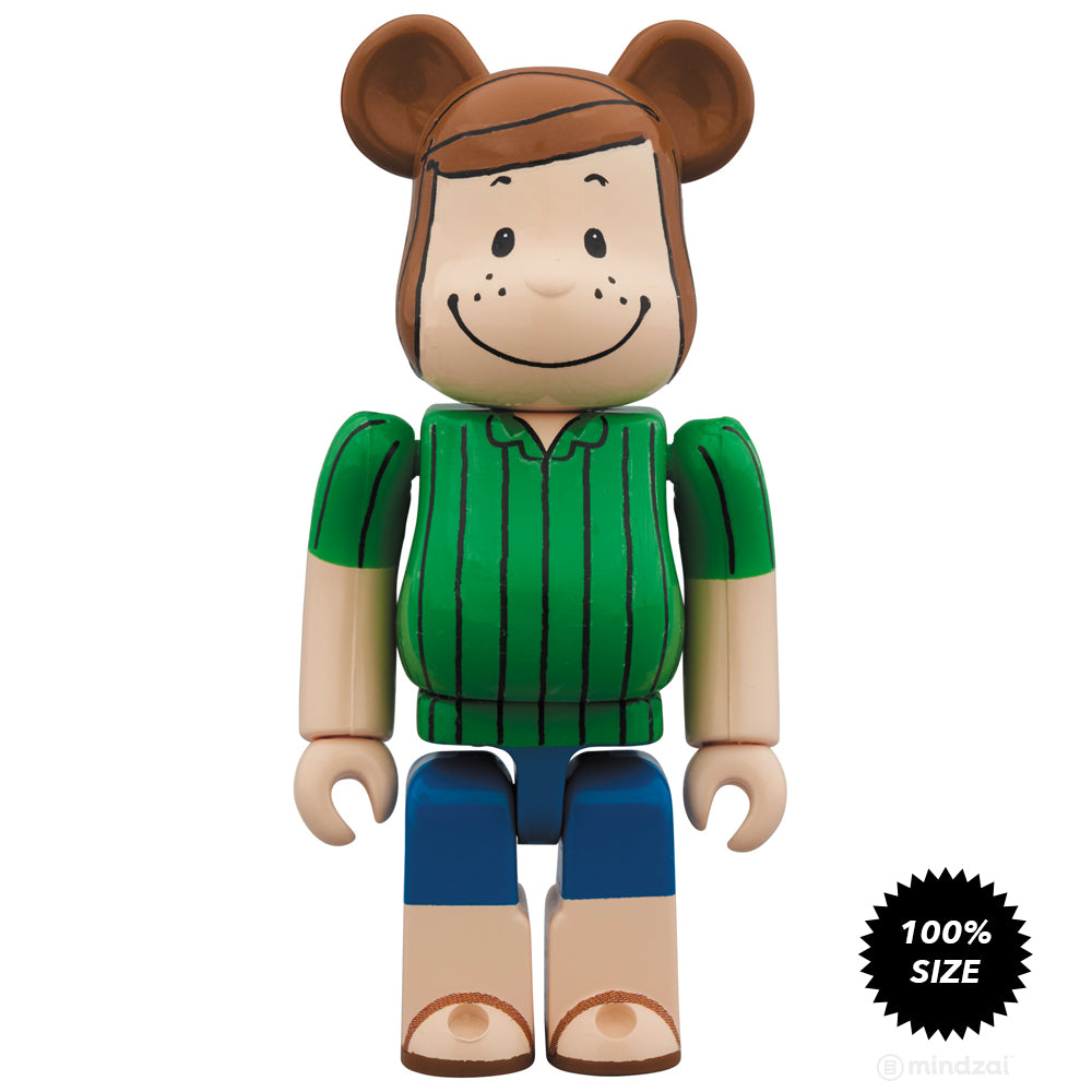 Peppermint Patty Peanuts 100% Bearbrick by Medicom Toy