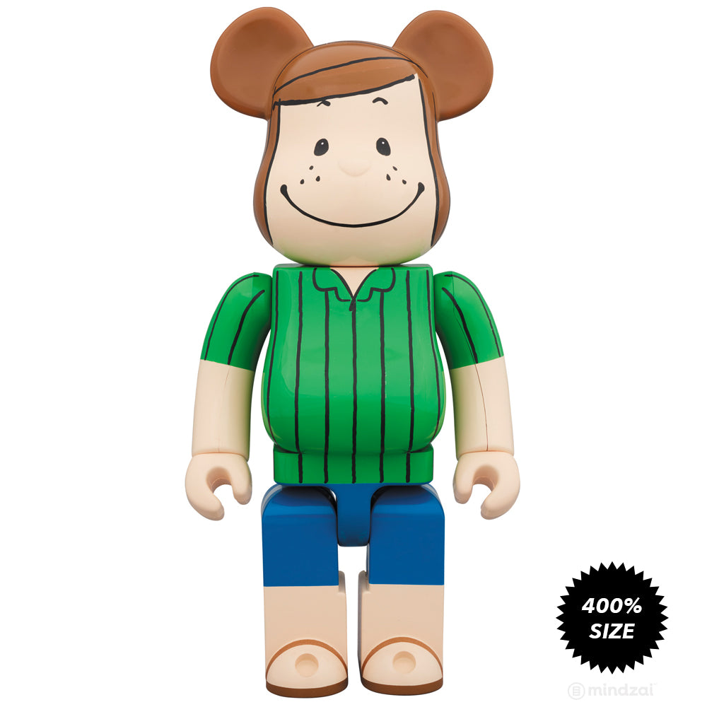 Peppermint Patty Peanuts 400% Bearbrick by Medicom Toy
