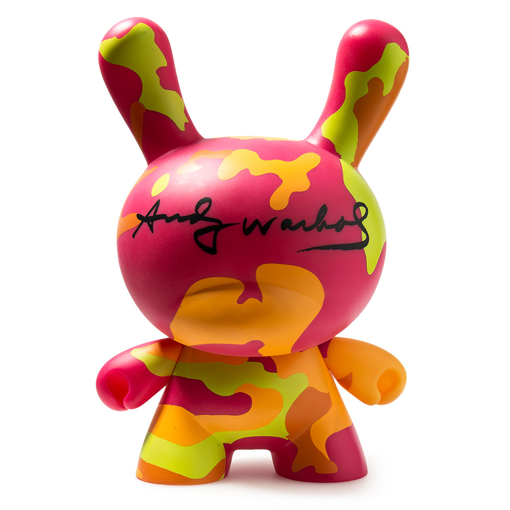 Andy Warhol Pink Camo Masterpiece 8” Dunny - Special Order