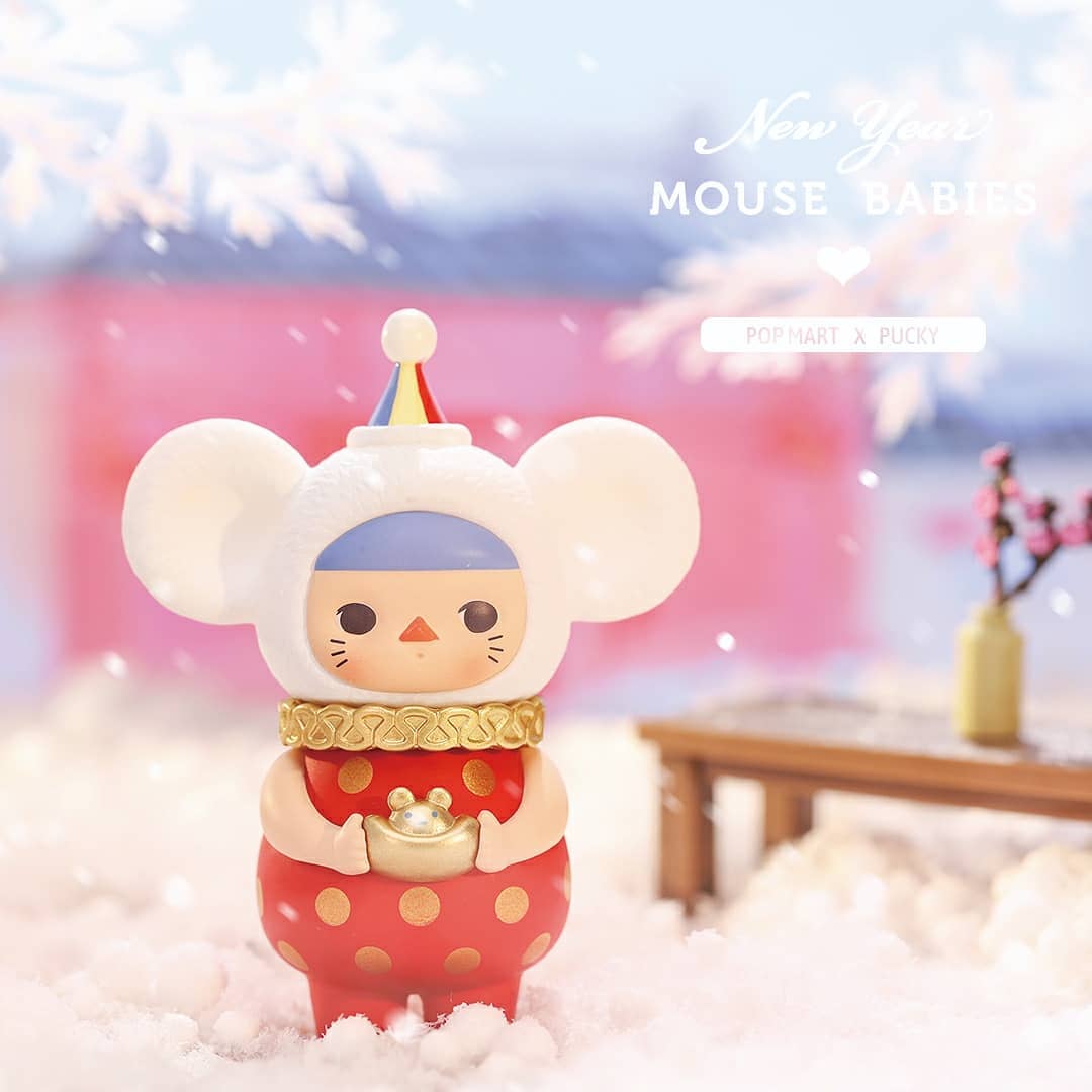 Pucky Mouse Babies New Year 2020 Set by Pucky x POP MART
