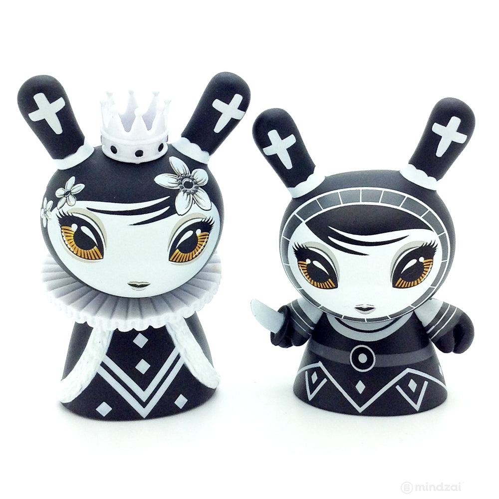 Shah Mat Dunny Chess Mini Series - Queen (Black) and Pawn (Set of 2)