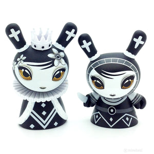 Shah Mat Dunny Chess Mini Series - Queen (Black) and Pawn (Set of 2)