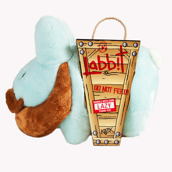 Relatively Hip Bearded Labbit Blue 7 inch by Kidrobot - Mindzai  - 3