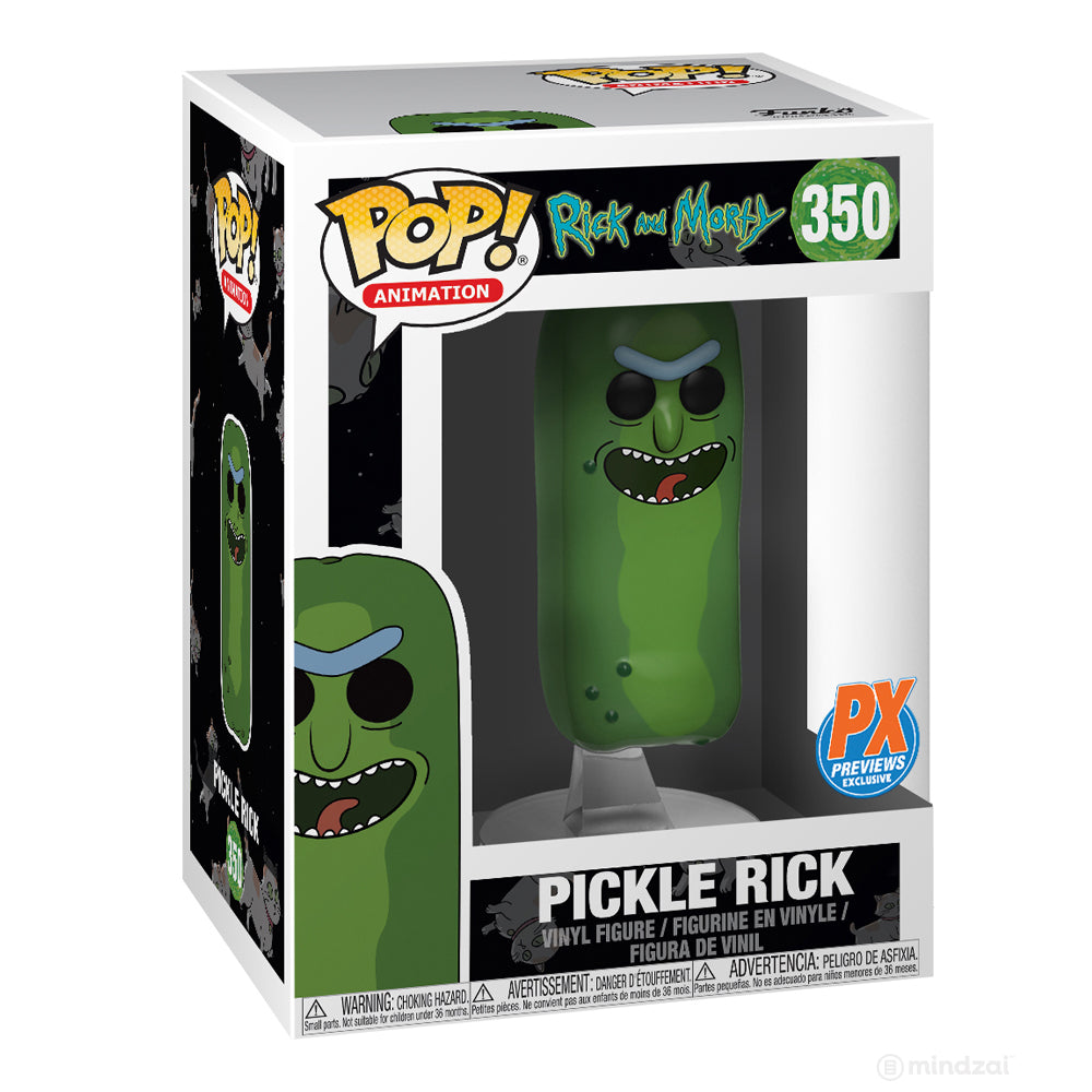 Pickle Rick No Limbs PX Exclusive Pop Vinyl Toy Figure by Funko