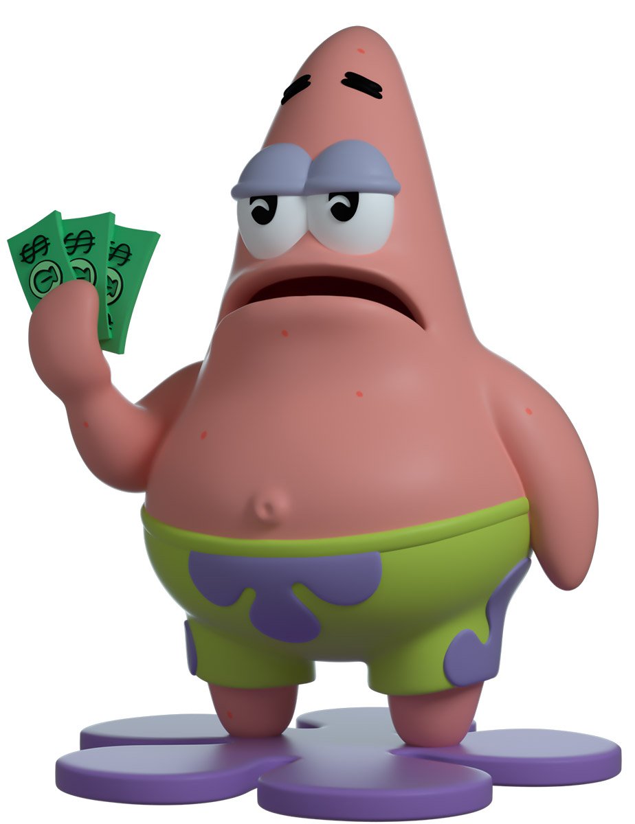 Spongebob Squarepants: I Have 3 Dollars Toy Figure by Youtooz Collectibles