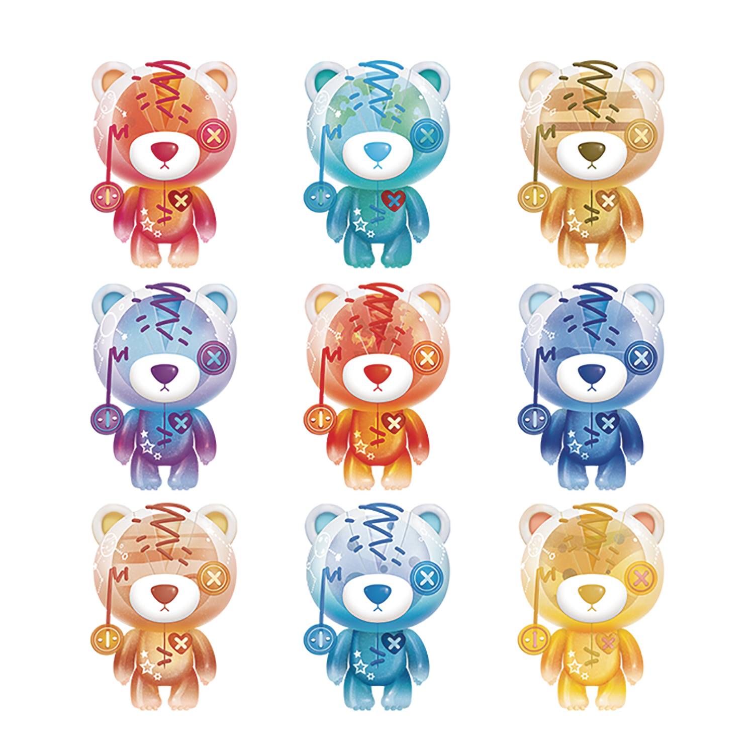 Raggedy Teddy Shining Universe Blind Box Series by Joybrain